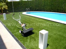 Parquets Marín piscina