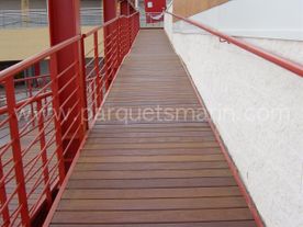 Parquets Marín tarima exterior