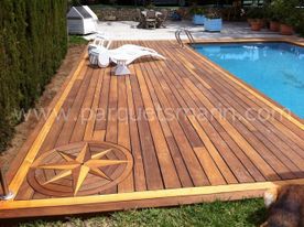 Parquets Marín tarima piscina